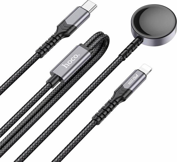 Image du produit Hoco CW54 Câble de recharge pour Apple Watch Series, noir