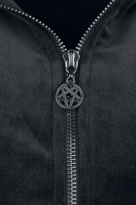 Produktbild Gothicana by EMP Weiche Nicki Kapuzenjacke (S)