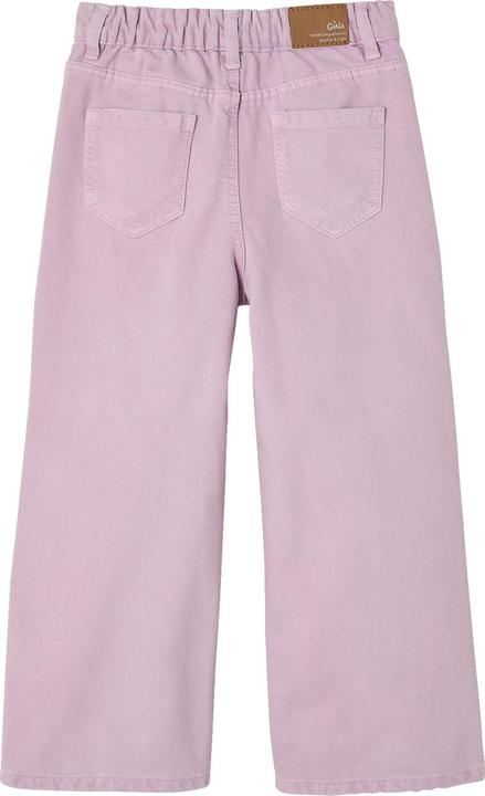 Image du produit Vertbaudet Weite Mädchen Hose mit Blumenstickerei (146)