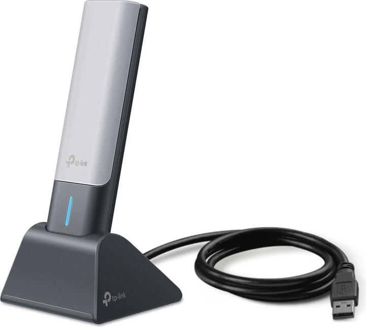 Actual product image TP-Link (Archer TX50UH) AX3000 High Gain Wireless USB Adapter, Dual Band, USB 3.0, MU-MIMO, OFDMA, WPA3, Cra