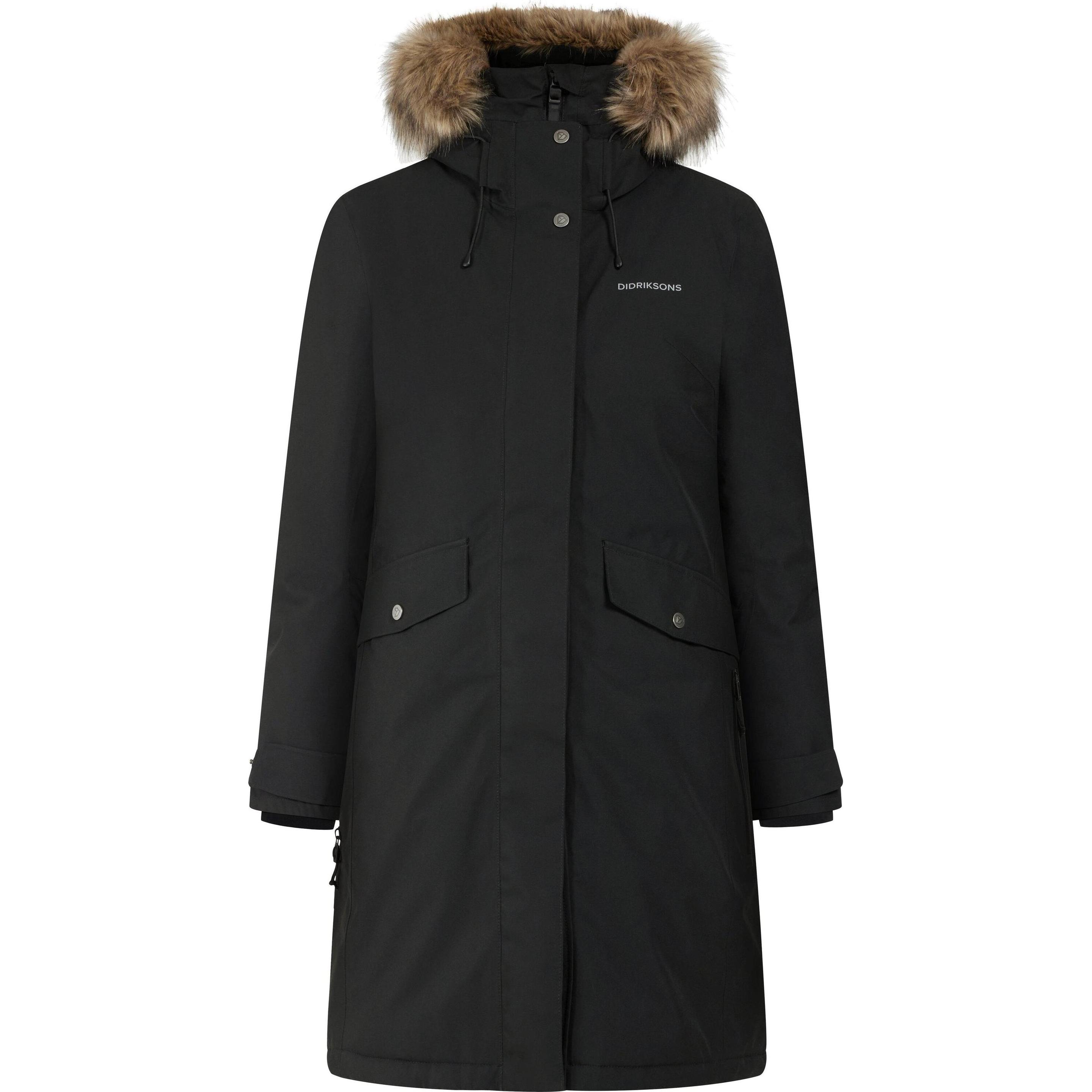 Didriksons, Damen, Jacke, Erika 3 (L), Schwarz, L