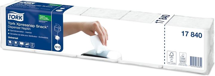 Image du produit Tork Servette distributeur pour distributeur de serviettes N10 (8 pcs, 21.30 x 21.60 cm)