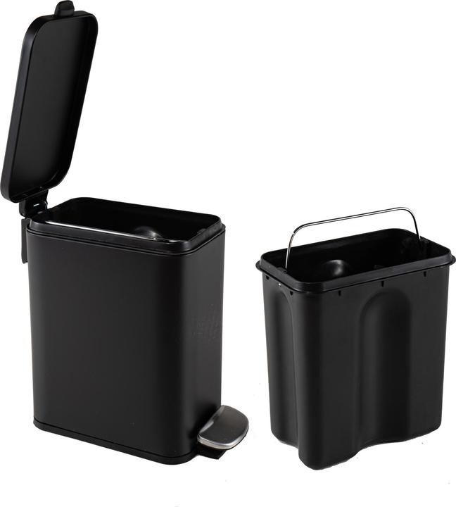 Immagine prodotto HTI-Living Pedalmülleimer Modern 5 Liter Schwarz (5 l)