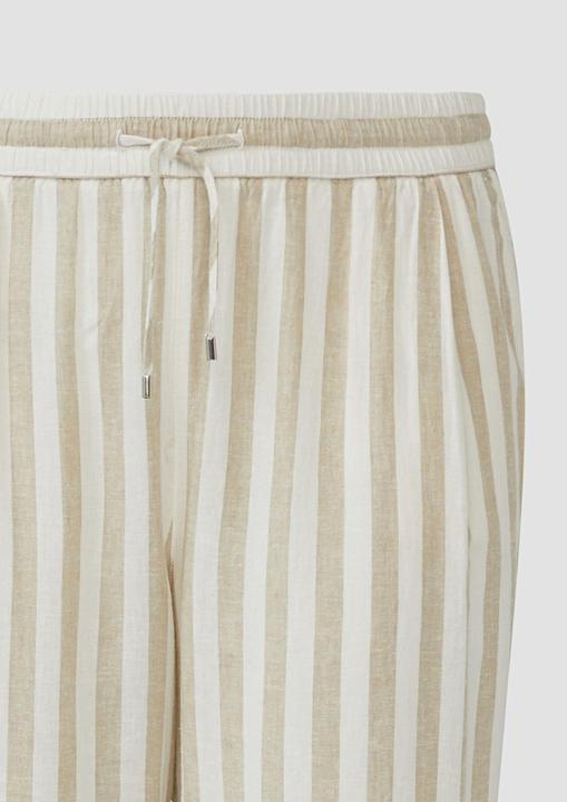 Actual product image S.Oliver Hose Leichte Leinenmix-Hose mit Elastikbund (46)