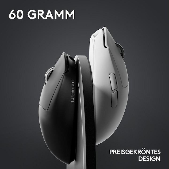 Produktbild Logitech G Pro X Superlight 2 (Kabelgebunden, Kabellos)
