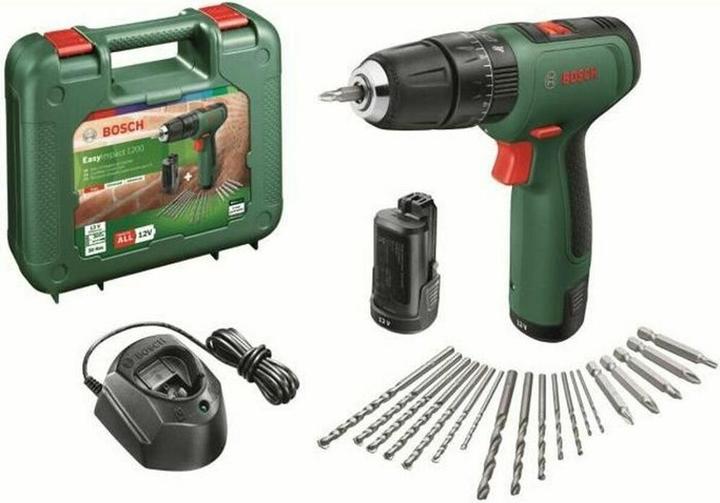 Bosch Home & Garden EasyImpact 1200 snoerloze klopboormachine (Oplaadbare batterij)