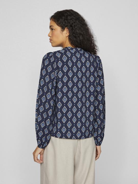 Produktbild Vila Gemustertes Oberteil mit langen Ärmeln (34)