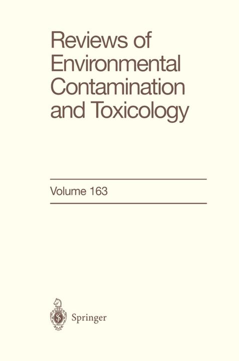 Reviews of Environmental Contamination and Toxicology (George W. Ware, 2010)