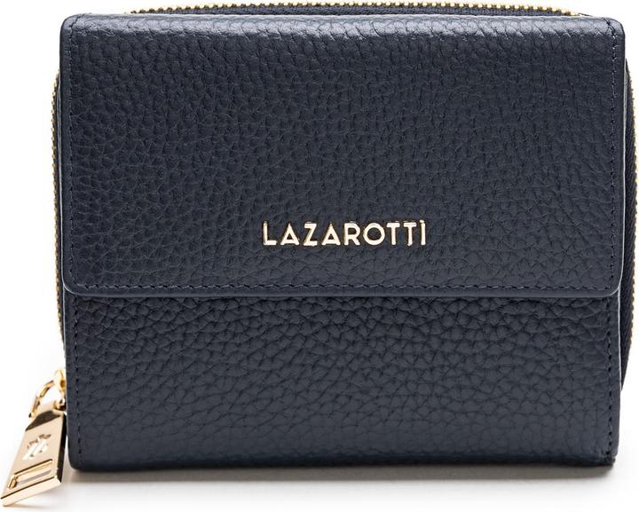 Actual product image Lazarotti Bologna Leather wallet leather 12 cm
