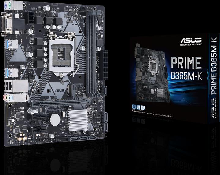 Produktbild ASUS Prime B365M-K (LGA 1151, Intel B365, uATX)