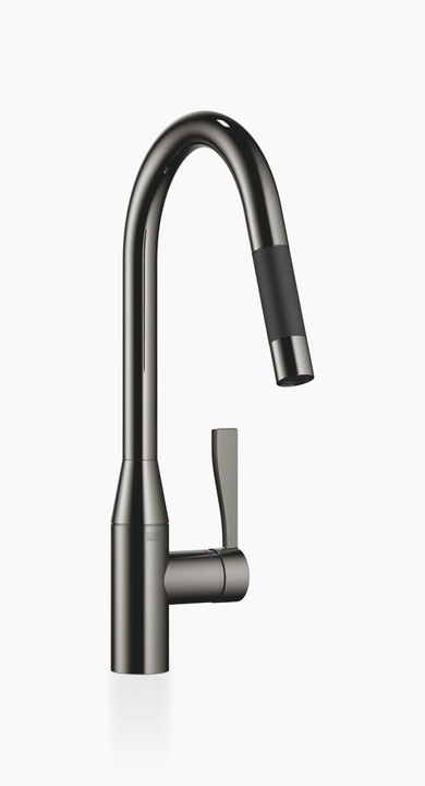 Actual product image Dornbracht Kitchen - Sync sink faucet, with pull-down with shower function, swivel, projection 240mm