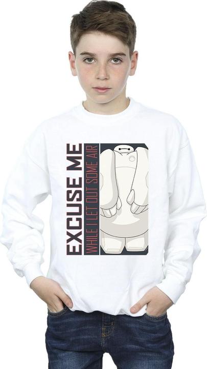 Produktbild Disney Big Hero 6 Baymax Excuse Me Some Air Sweatshirt Jungen (128)