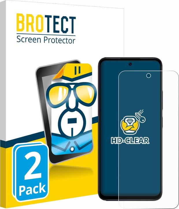 Immagine prodotto BROTECT Pellicola Trasparente (2 Pezzo/i, Xiaomi Redmi 12)