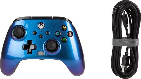 Immagine prodotto PowerA Gamepad Xbox Series S, Xbox Series X potenziato con cavo e USB (Xbox Series S, Xbox Series X)