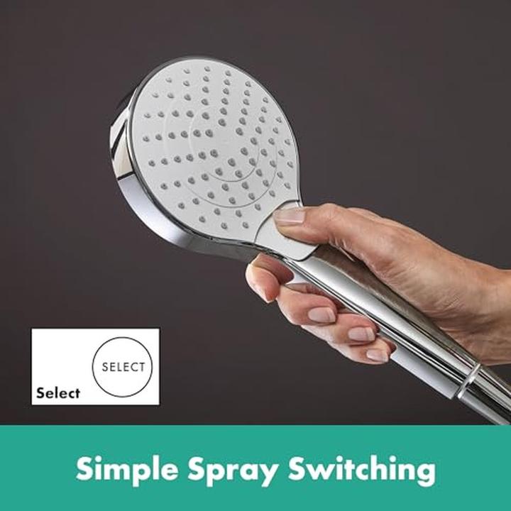 Actual product image hansgrohe Croma Select S shower system chrome