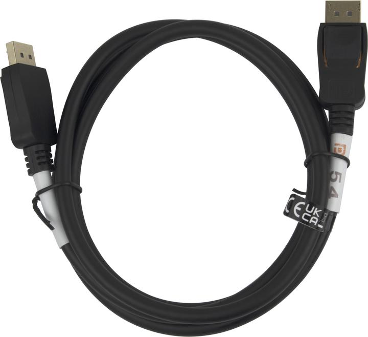 Produktbild Deltaco DisplayPort cable, DP 2.1a, DP54, 2,0m (2 m)