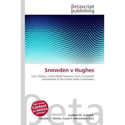 Snowden v Hughes, Fachbücher