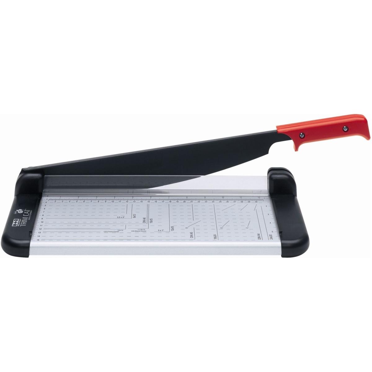 M+r Hebelschneider Trim Cat 32cm Schneidtisch Aluminium (A4), Schneidemaschine, Silber