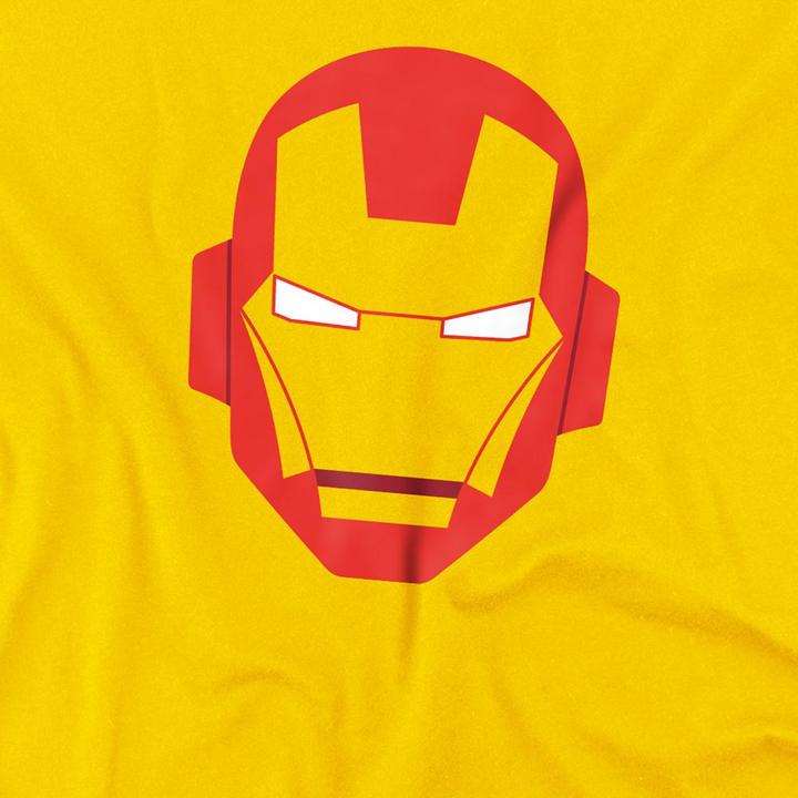 Actual product image Childrens/Kids Iron Man Face T-Shirt (116)