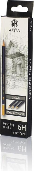 Produktbild Astra Skizzierstift 6H Artea (12 Stück) (6H, 12x)