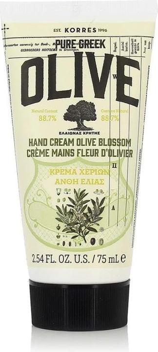 Actual product image Korres OLIVE & OLIVE BLOSSOM Hand Cream (75 ml)