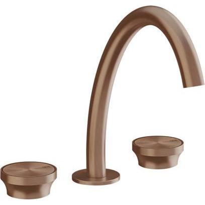 Gessi, Badarmatur, Origini 3-Loch Waschtischarmatur, mittlere Version, ohne Ablaufgarnitur, Ausladung 186mm