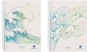 Actual product image Herlitz Notebook (A5, Checked, Hardcover)
