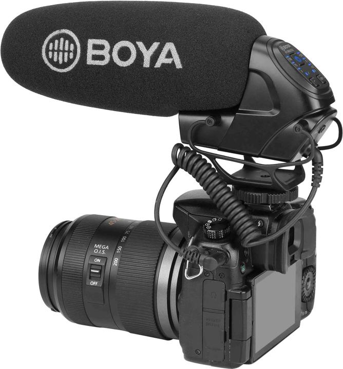Actual product image Boya BY-BM3032 microphone Black Digital camcorder microphone