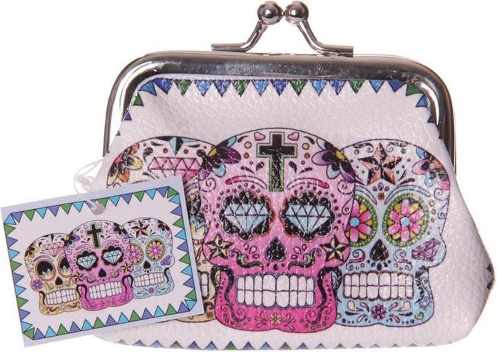 Puckator Porte-monnaie - Crânes Jour des Morts mexicain