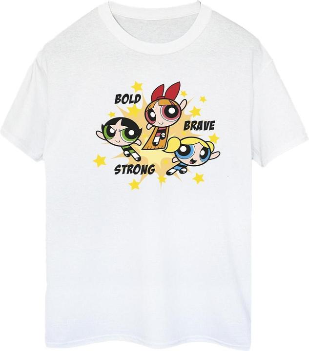 Image du produit The Powerpuff Girls - T-shirt GIRLS BOLD BRAVE STRONG - Femme (L)