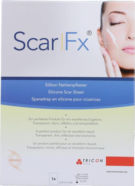 Tricon Med Scar FX Pansement cicatrice en silicone 3,75x7,5cm, 1 pc PFL (1 x)