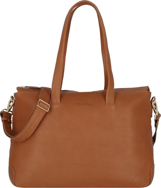 Actual product image Plevier Edge briefcase RFID protection leather 40 cm laptop compartment (15.75")