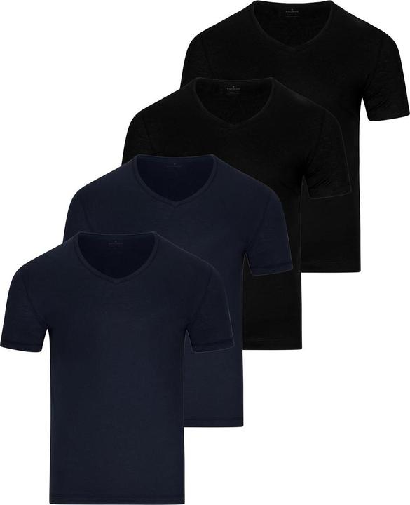 Produktbild Ragman 4er Pack Basic Unterhemd / Shirt Kurzarm (XL)