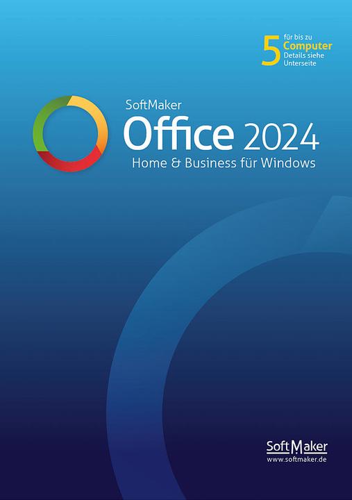 Produktbild Softmaker Sof Office Home & Business 2024 Win. 5U (5 User)