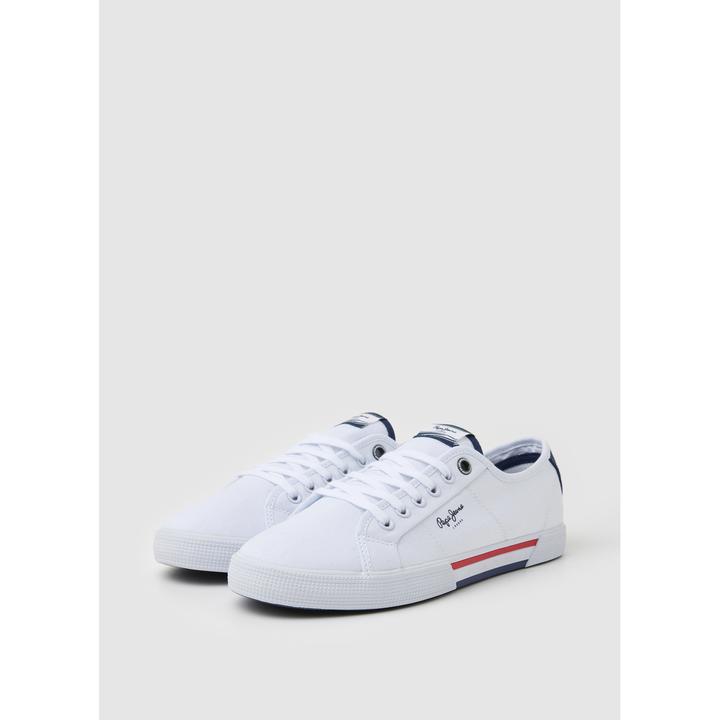 Produktbild Pepe Jeans Herren Sneaker Brady Men Basic Weiss (44)