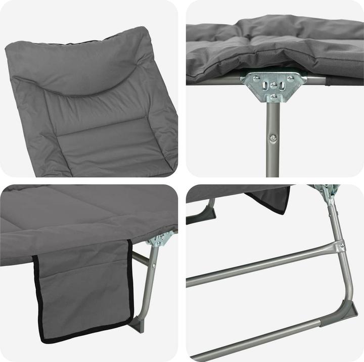 Produktbild vidaXL Faltbare Liege (191 cm)
