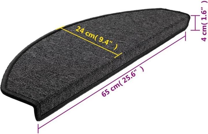 Immagine prodotto vidaXL Treppenmatte (65 x 24 cm)