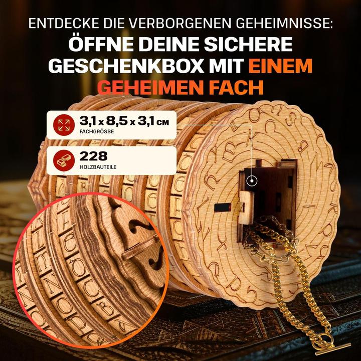 Actual product image Escape Welt Cryptex - puzzle box (German)