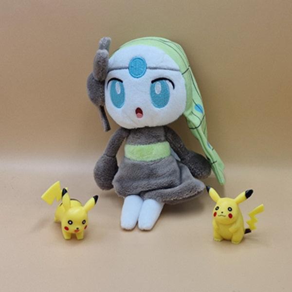Actual product image Pokémon Meloetta (Aria Forme) Sitting Cuties Plush - 13 cm (7.50 cm)