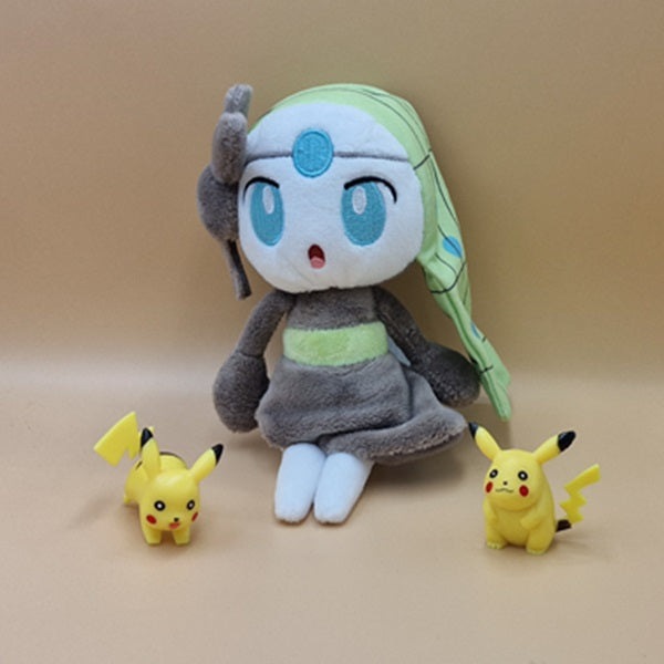 Produktbild Pokémon Meloetta (Aria Forme) Sitting Cuties Plush - 13 cm (12.50 cm)