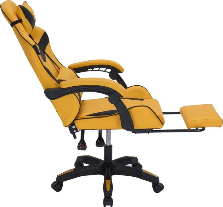 Produktbild HTI-Living Gaming Stuhl Krit Eco Gelb-Schwarz