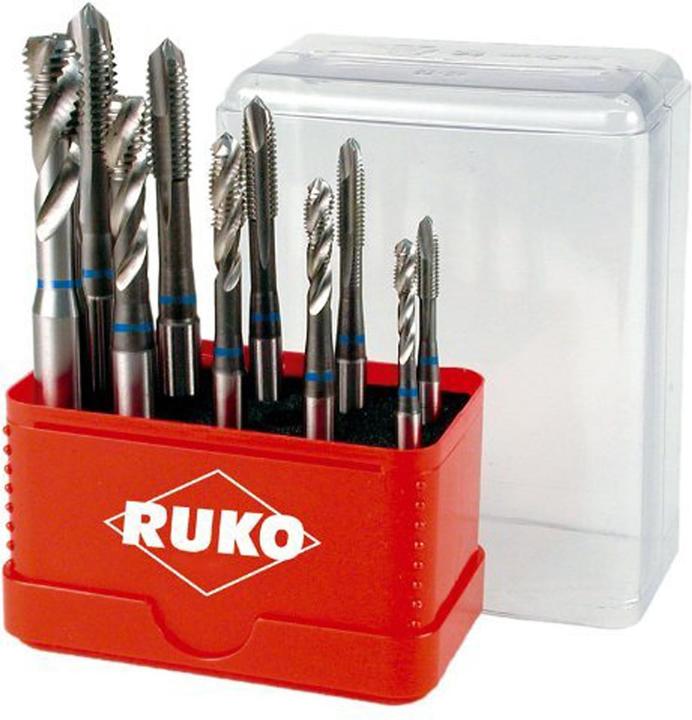 Actual product image Ruko 10-piece machine tap set A245055