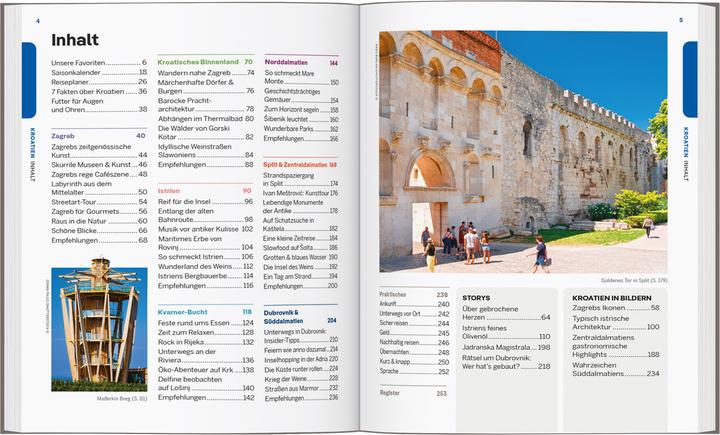 Produktbild Reiseführer Entdecke Kroatien (Deutsch, Anja Mutic, Isabel Putinja, Lucie Grace, 2025)