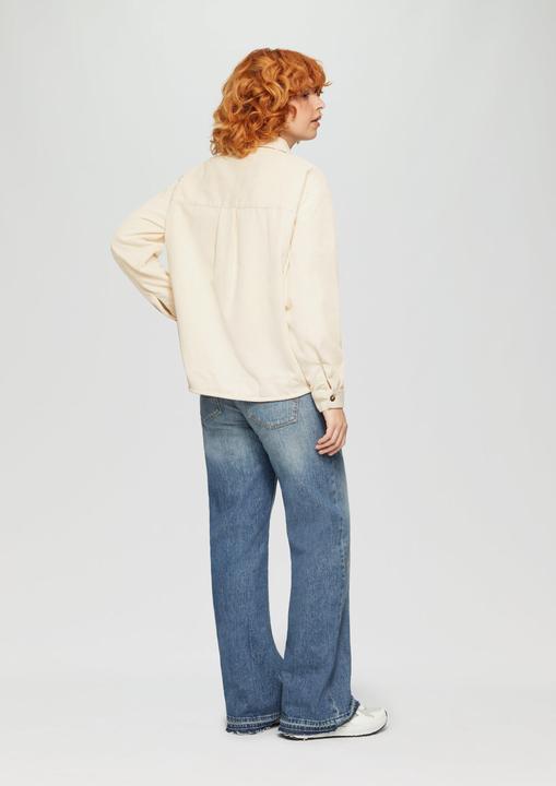 Produktbild s.Oliver Bluse Cord-Overshirt im Relaxed Fit (42)