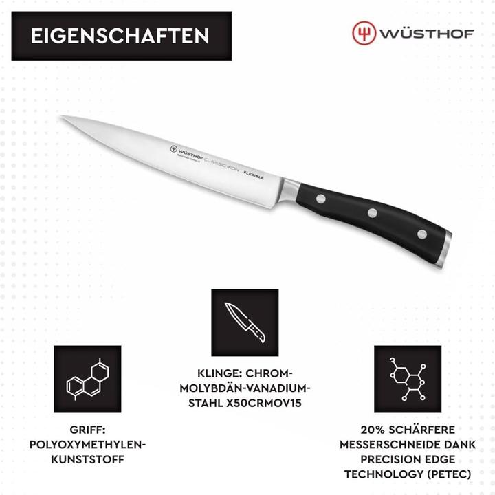 Produktbild Wüsthof Filiermesser 16cm (16 cm)