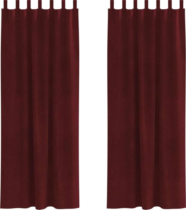 Actual product image vidaXL Blackout curtains (140 x 245 cm)