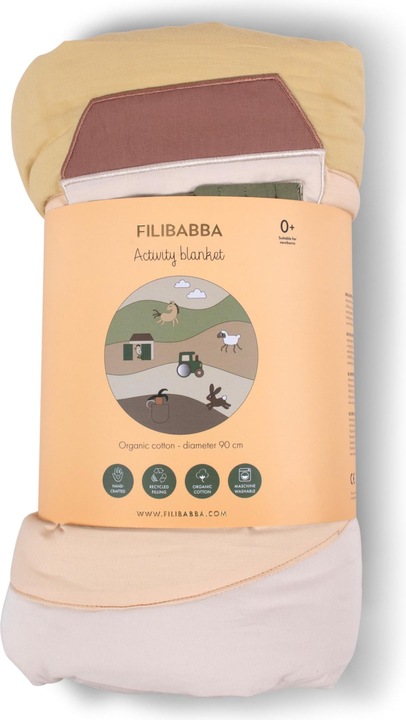 Actual product image Filibabba Activity blanket - My big Farm