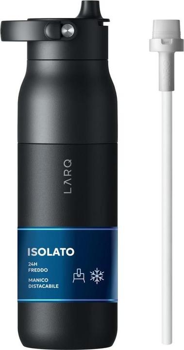 Larq Insulated Bottle Obsidian Black 1L w. Swig (1 l)