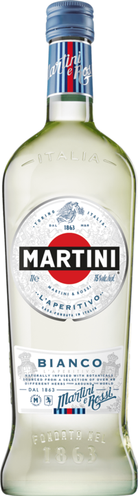 Produktbild Martini Bianco (18 Jahre, 15 %, Italien, 1 x 100 cl, Wermut)