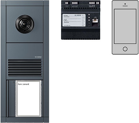 Produktbild Siedle Video Set Vario mit SG 150 Anthr Set VVSG 700-1 AG